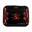 Bandeja Sadhu Grande Mandala Preto e Laranja 35616.jpg